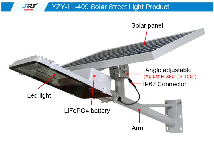 409 Dual body street lamp