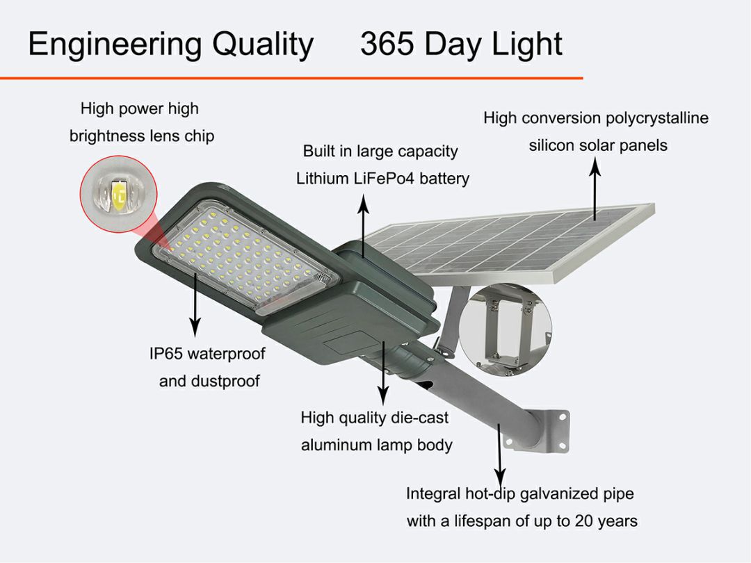 505 Dual body street lamp